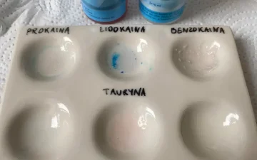How to detect lidocaine, benzocaine or procaine?